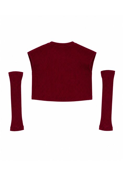 Top maniche removibili Lù-Lù BY MISS GRANT | LL4722BORDEAUX